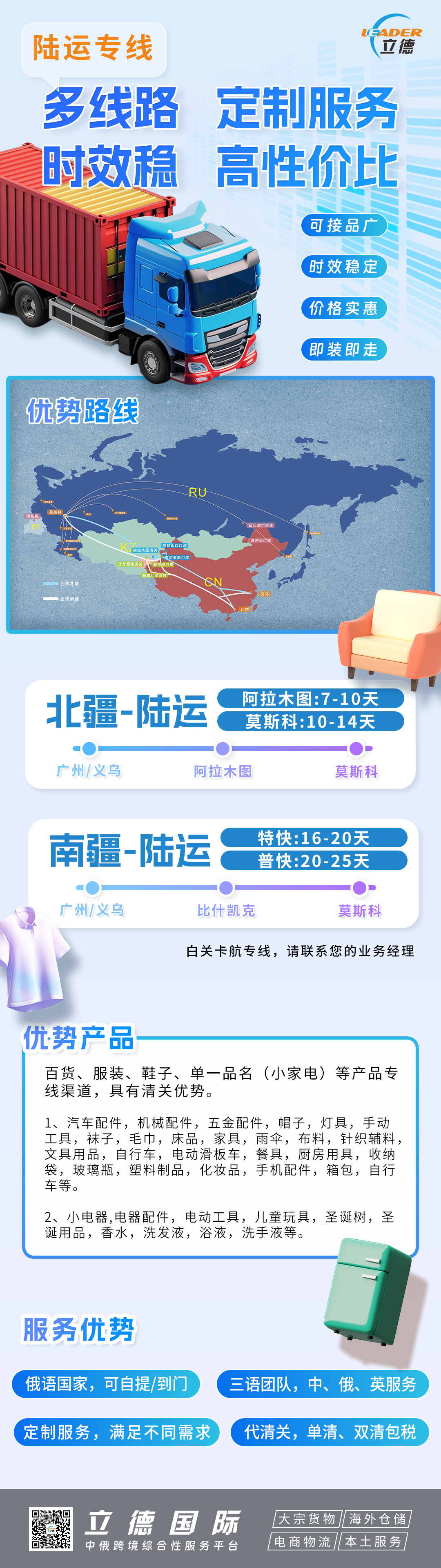 俄罗斯陆运专线